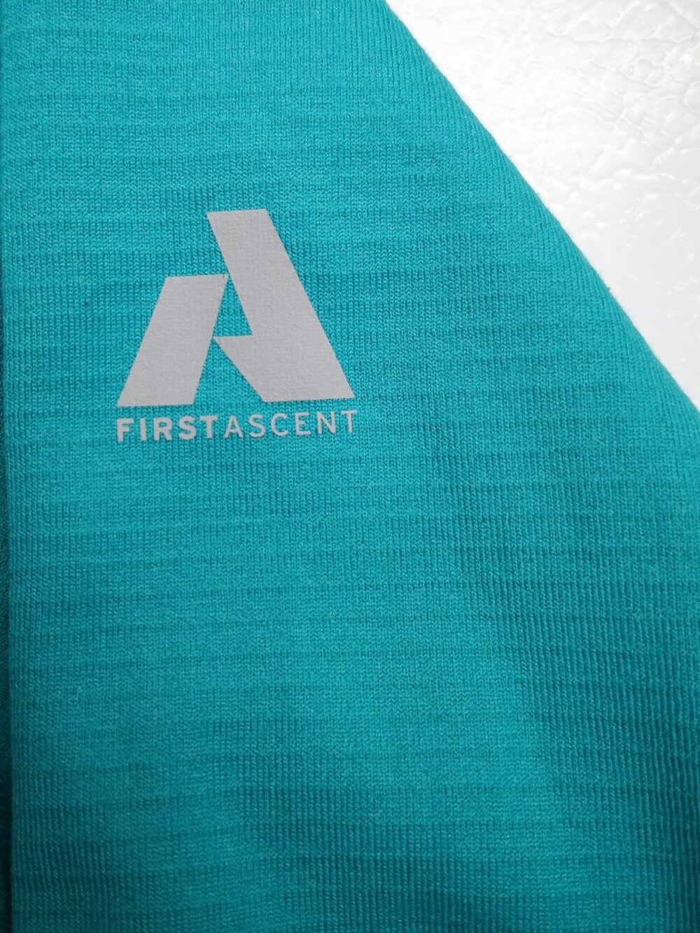 Eddie Bauer Assent Ladies Size Large Teal w/ Navy Fleece Lined Free Heat Polo - Picture 10 of 15